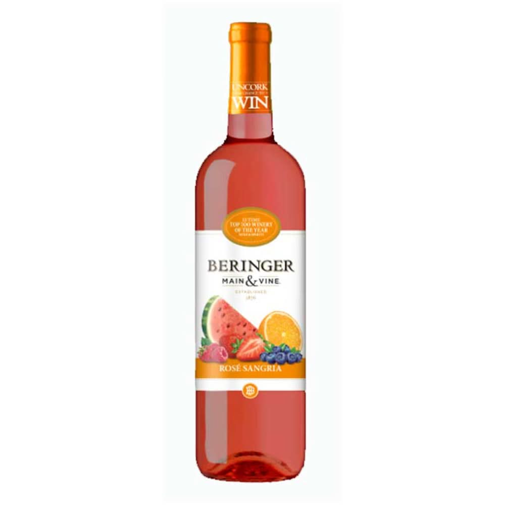 Beringer Vineyards Main & Vine Rose Sangria 750ml