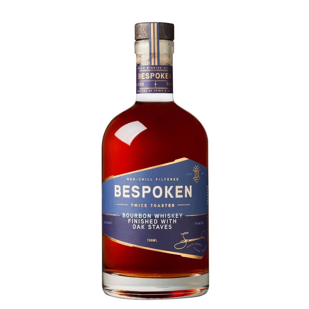 Bespoken Spirits Twice Toasted Bourbon Whiskey 750ml