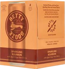 Betty Booze Bourbon Apple Ginger Sour Cherry 4Pk 355ml