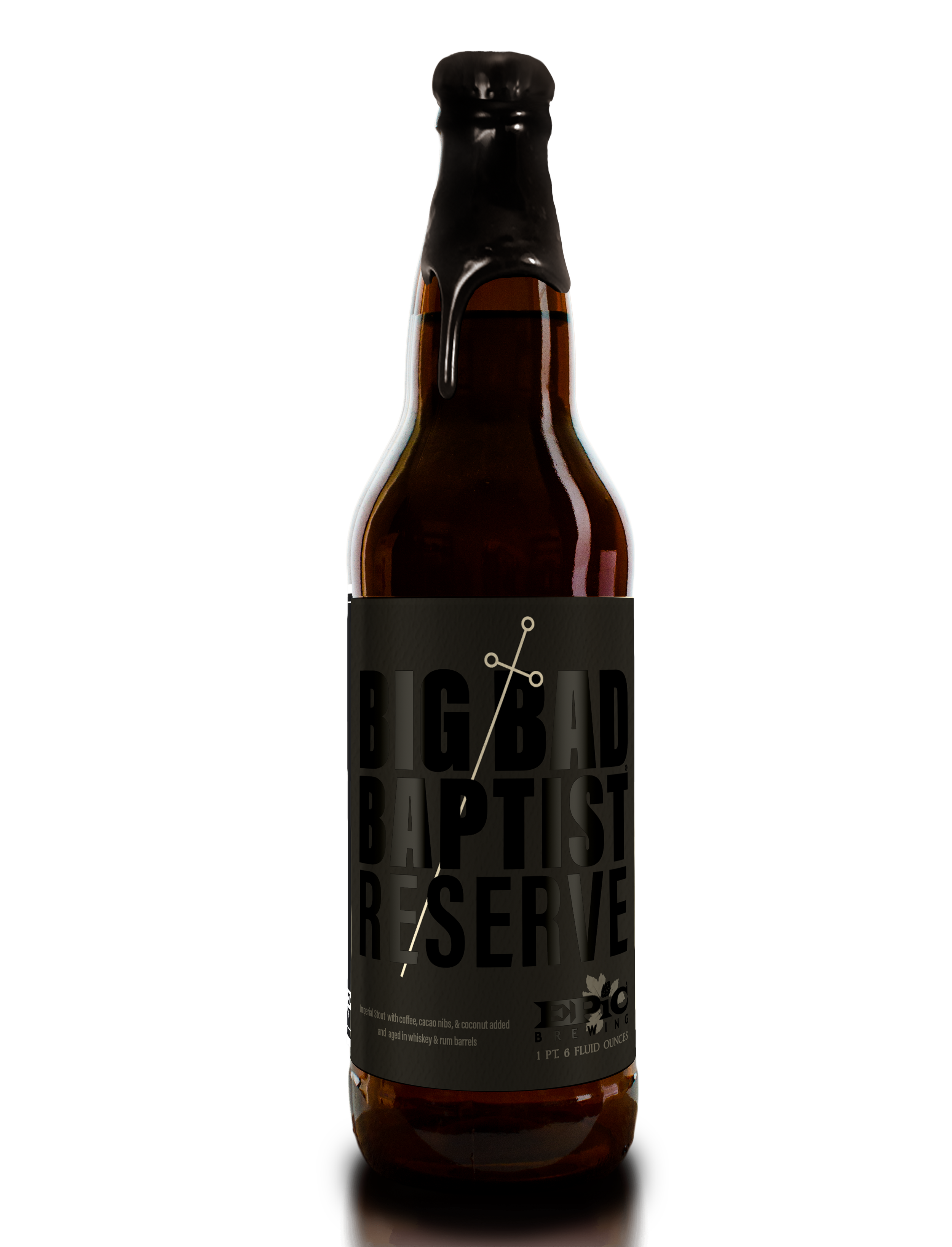 Epic Brewing Big Bad Baptist Reserve Imperial Stout Beer