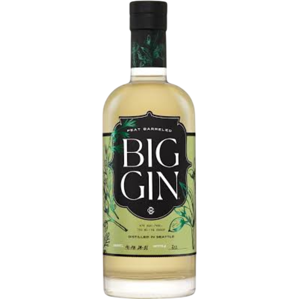 Big Gin Peat Barreled 750 ml