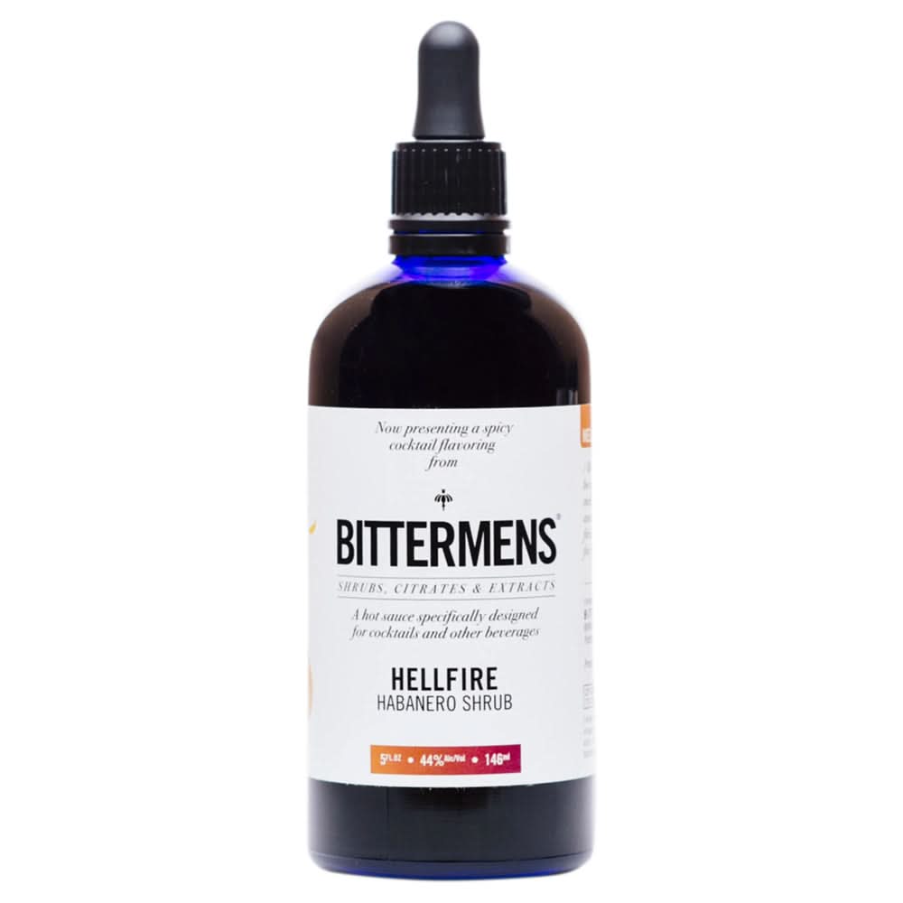 Bittermens Hellfire Habanero Shrub Cocktail Flavoring Mixers 6-Oz