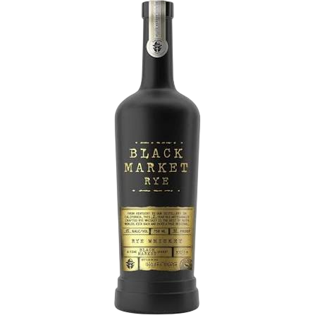 Black Market Rye Whiskey 750ml