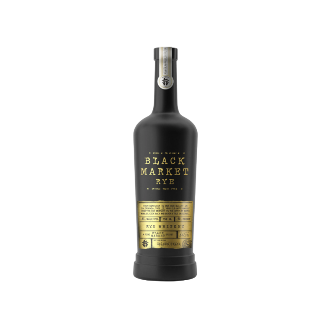 Black market Rye Whisky 5 year 750ml