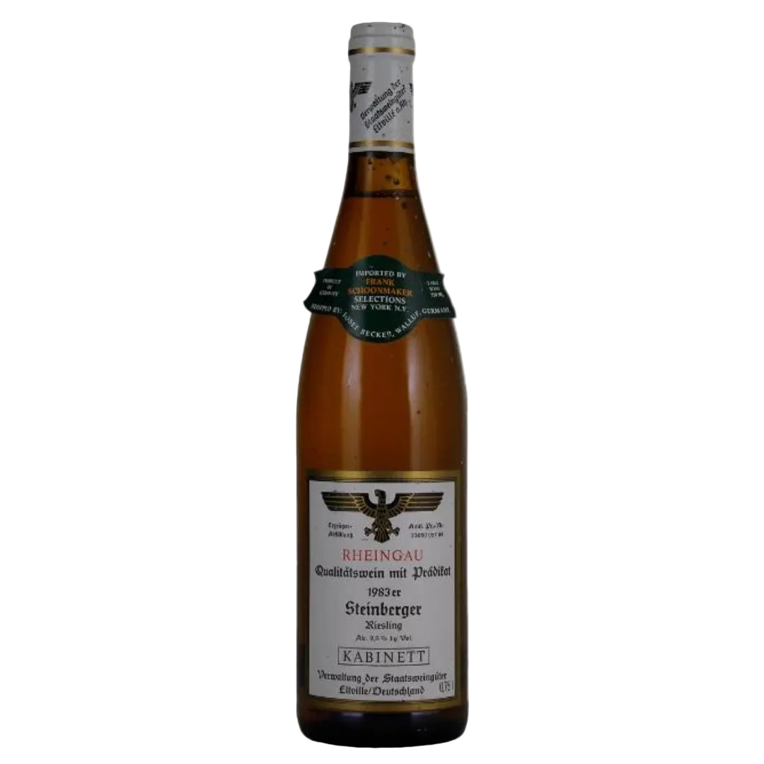 1983 Verwaltung der Staatlichen Steinberger Riesling Eiswein 750ml