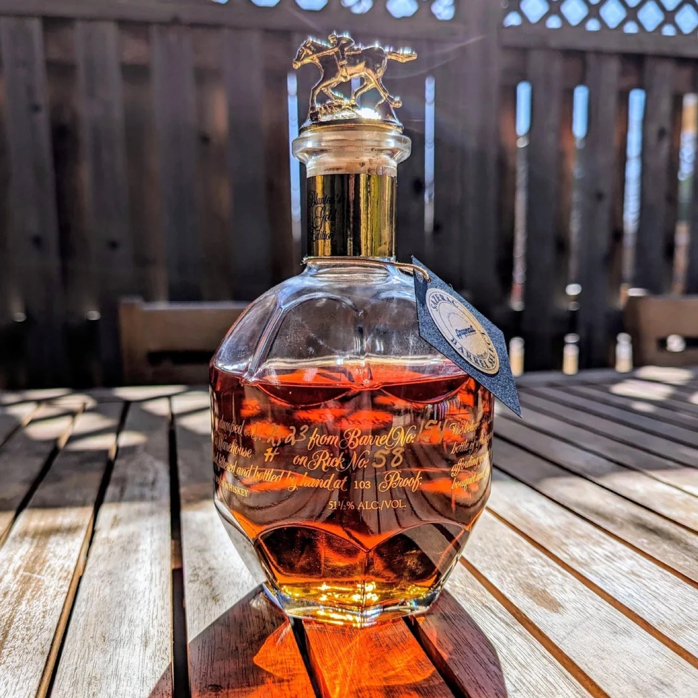 Blanton's Gold Edition Kentucky Straight Bourbon Whiskey 700ml