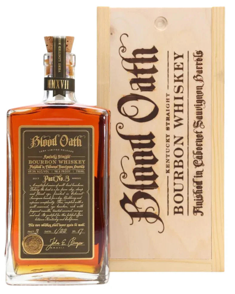 Blood Oath Pact No. 3 Kentucky Straight Bourbon Whiskey 750ml