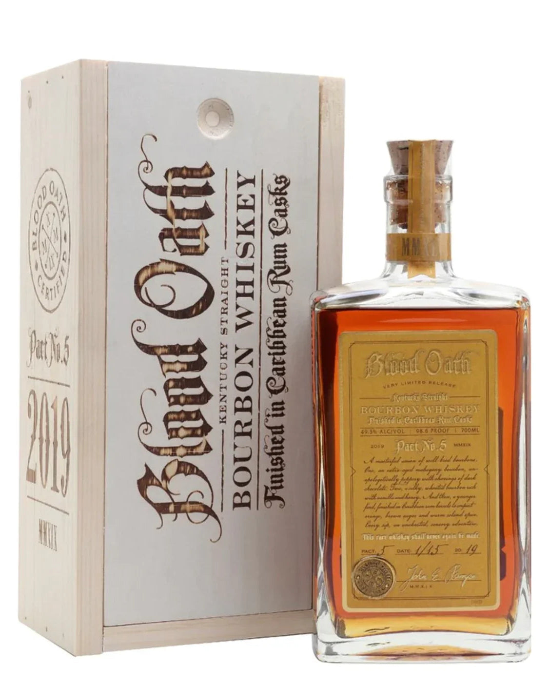 Blood Oath Pact No. 5 Kentucky Straight Bourbon Whiskey 750ml