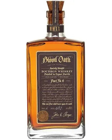 Blood Oath Pact No. 6 Kentucky Straight Bourbon Whiskey 750ml