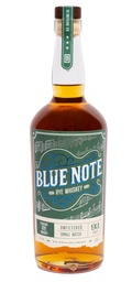 Blue Note Bourbon Small Batch Unfiltered Straight Rye Whiskey 750ml