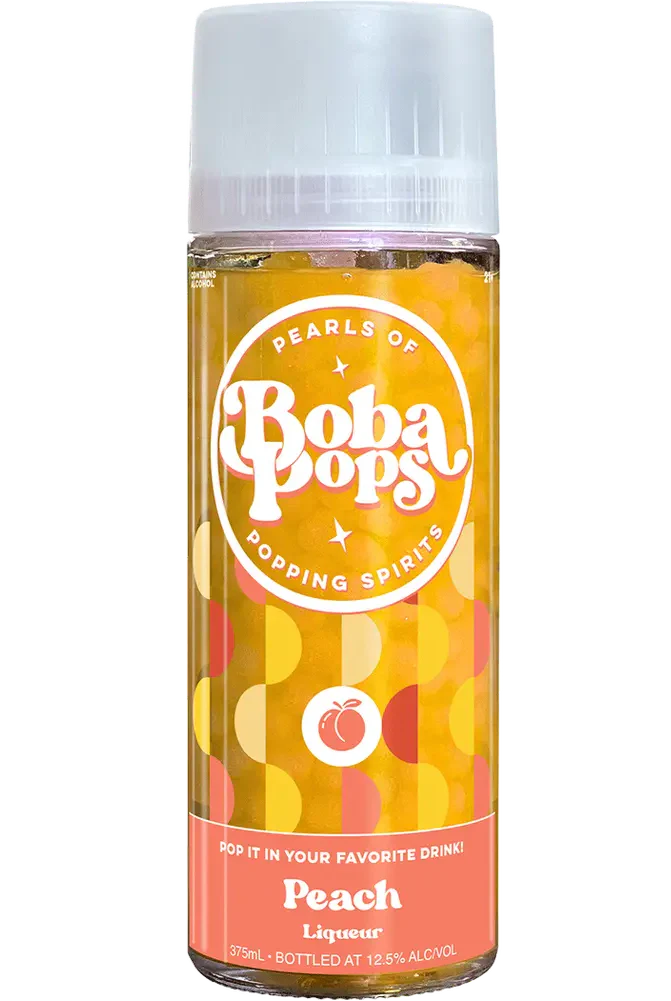 Cocktail Caviar Boba Pops Peach Liqueur 375ml