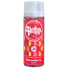 Boba Pops Strawberry 375ml