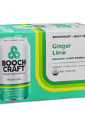 Boochcraft Ginger Lime Hard Kombucha 6-Pack