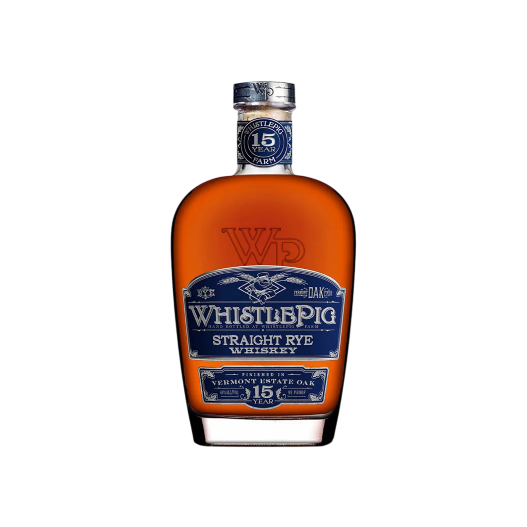 Bourbon Enthusiast WhistlePig Estate Oak Rye 15 Year 750 ml