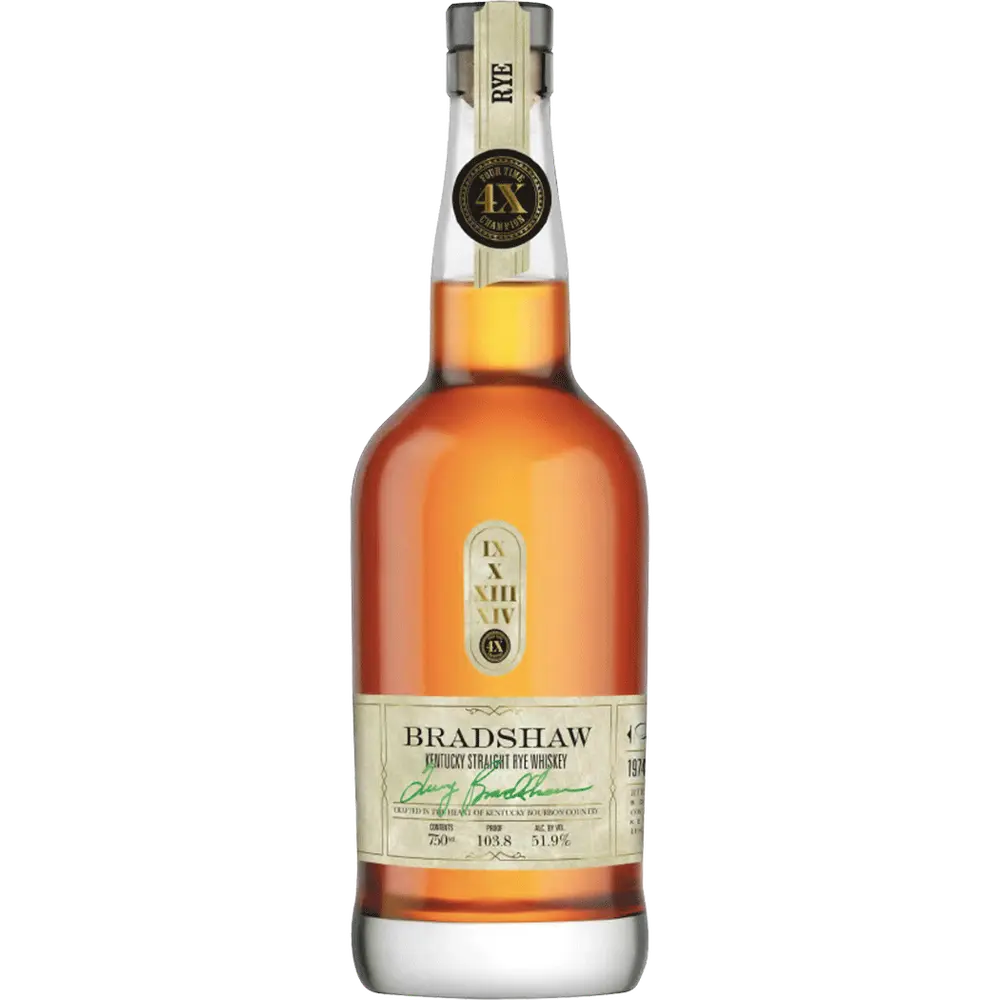 Bradshaw Kentucky Straight Rye Whiskey 750ml