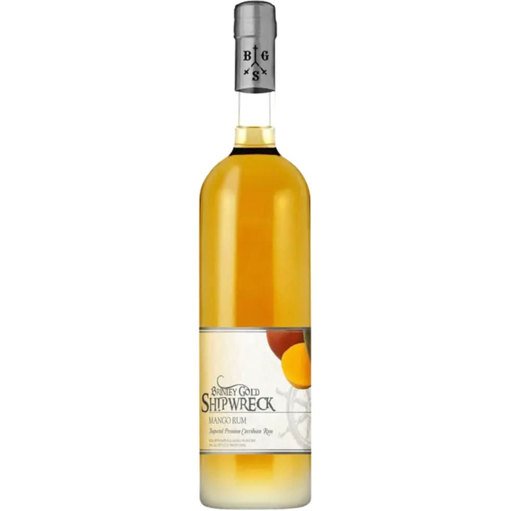 Brinley Gold Shipwreck Mango Rum 750ml
