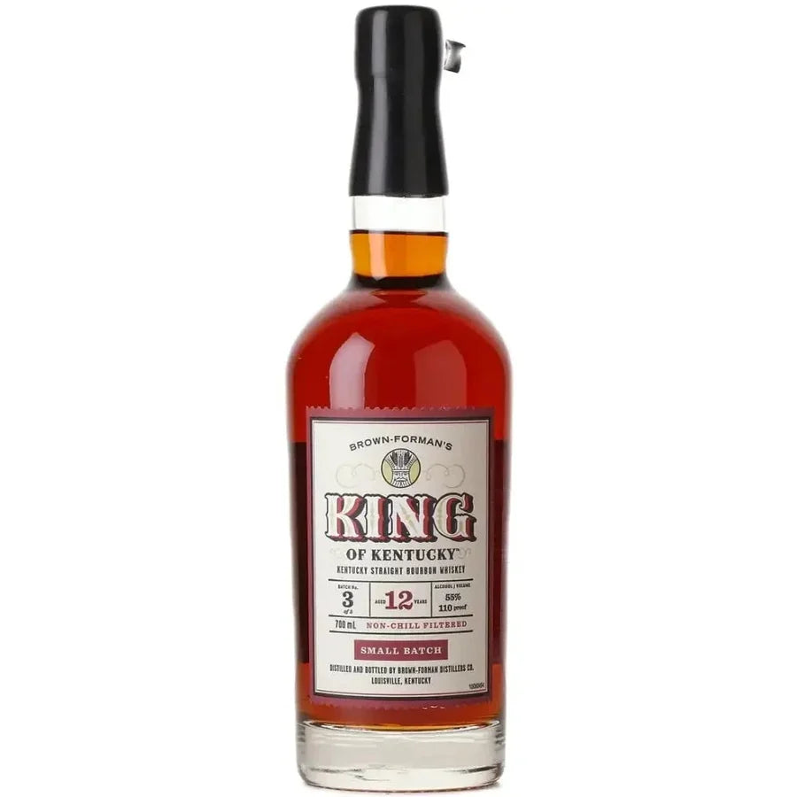 Brown Formans King of Kentucky 12 Year Old Batch 3 Kentucky Straight Bourbon Whiskey 700ml