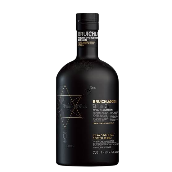 Bruichladdich Black Art 11.1 Islay Single Malt Scotch 24  aged years 750 ml
