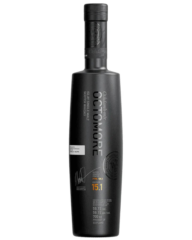 Bruichladdich Octomore Edition 15.1 Super Heavily Peated Single Malt Scotch Whisky 750ml