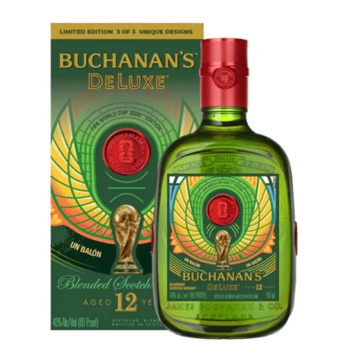 2026 Buchanan's De Luxe FIFA World Cup Limited Edition 12 Year Old Blended Scotch Whisky 750ml