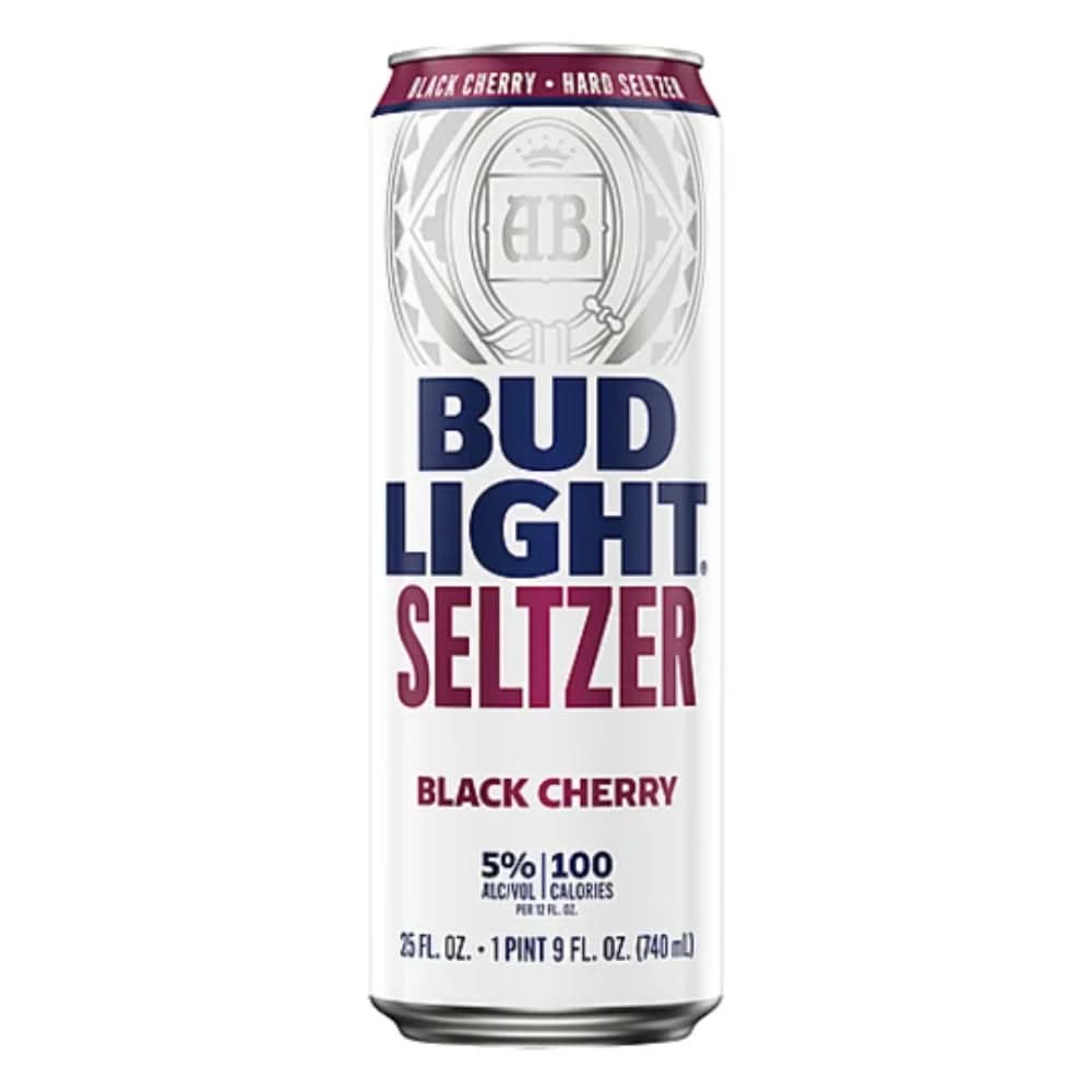 Budweiser Bud Light Black Cherry Seltzer Can 25-Oz