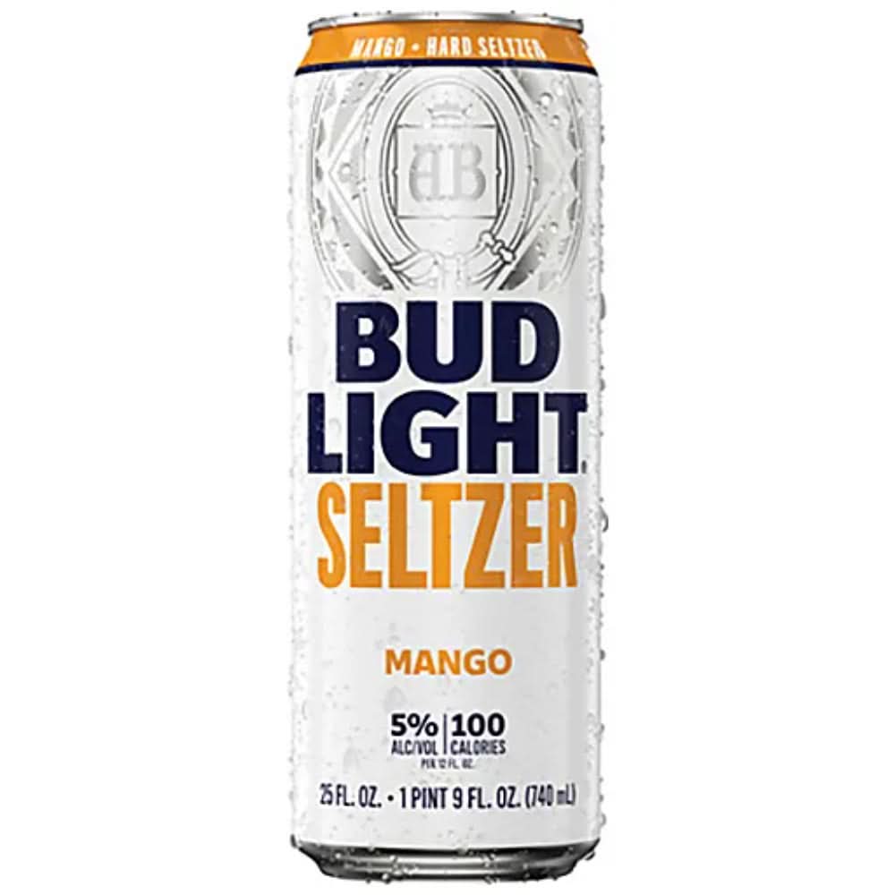 Budweiser Bud Light Mango Hard Seltzer Can 25-Oz