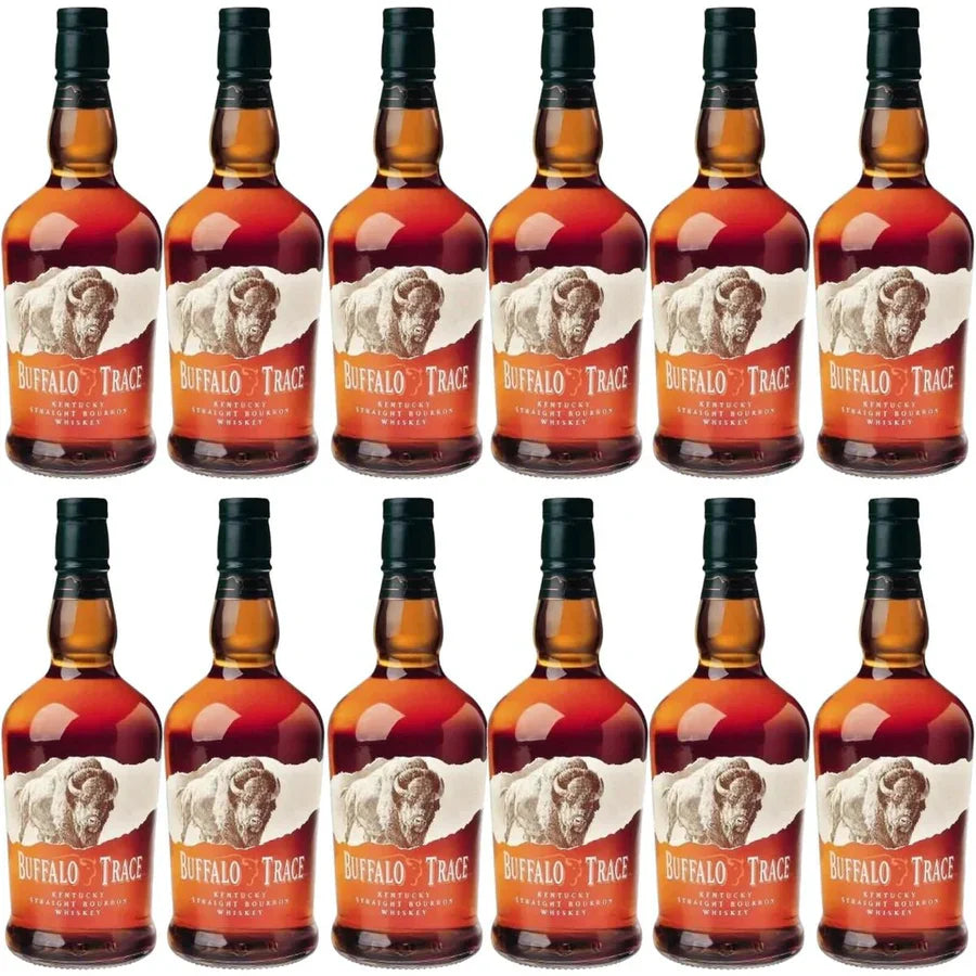 Buffalo Trace Straight Bourbon Whiskey Bundle 750ml 12-Pack