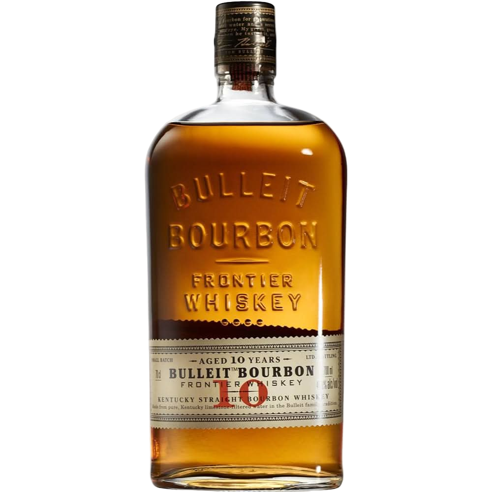 Bulleit Aged 10 Years Straight Bourbon Frontier Whiskey 750ml