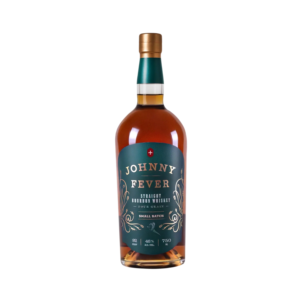 Burnt Church Distillery Johnny Fever Straight Bourbon Whiskey Four Grain Small Batch 750 ml