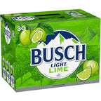 Busch Light Lime Lager Beer 12-Oz Can 30-Pack