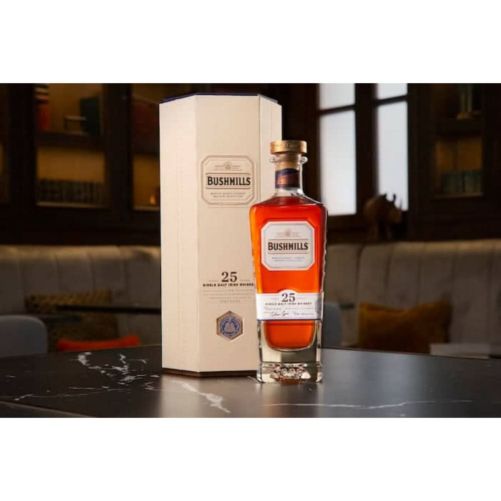 Bushmills Port Pipes Finish 25 Year Old Single Malt Irish Whiskey 750ml