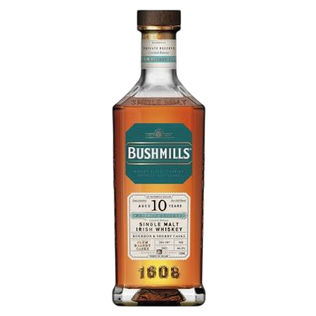 Bushmills Private Reserve Bordeaux Cask 10 Year Old Single Malt Irish Whiskey 750ml