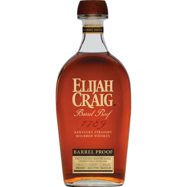 Elijah Craig Small Batch B521 Barrel Proof Kentucky Straight Bourbon Whiskey 750ml