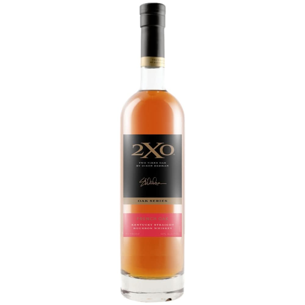 2XO Two Times Oak French Oak Kentucky Straight Bourbon Whiskey 750ml