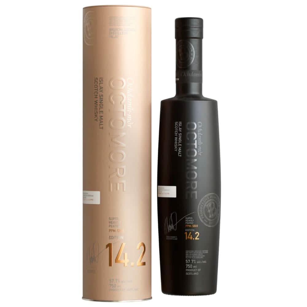 Bruichladdich Octomore Edition 14.2 Super Heavily Peated Single Malt Scotch Whisky 750ml