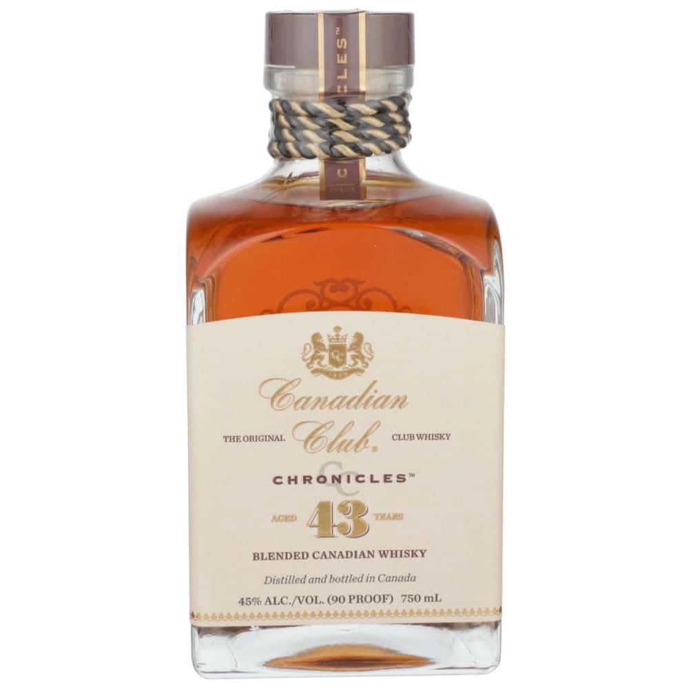 Canadian Club Chronicles 43 Year Old Issue No. 3 The Speakeasy Whisky 750ml