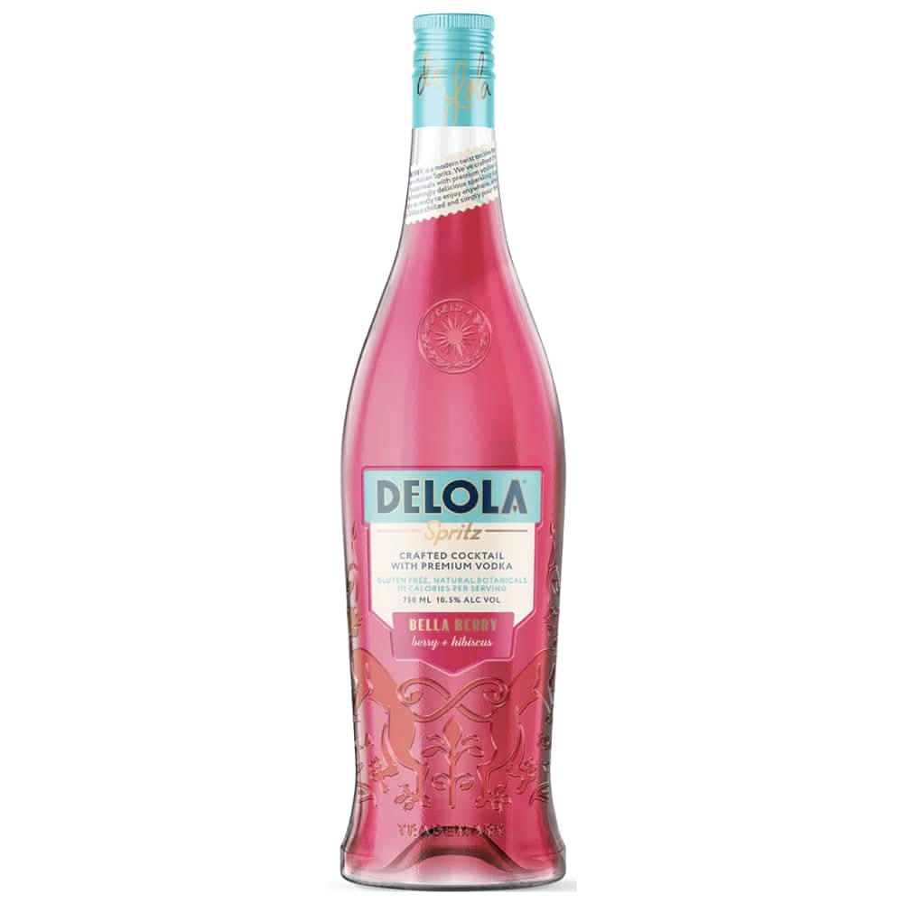 Delola Bella Berry by Jennifer Lopez Vodka Spritz 750ml