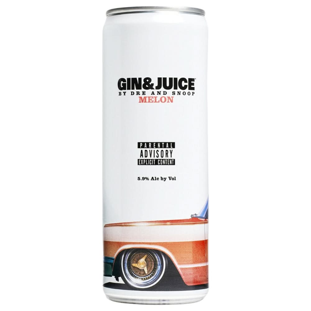 Gin & Juice By Dre And Snoop Melon Ready-to-Drink 355ml 4-Pack