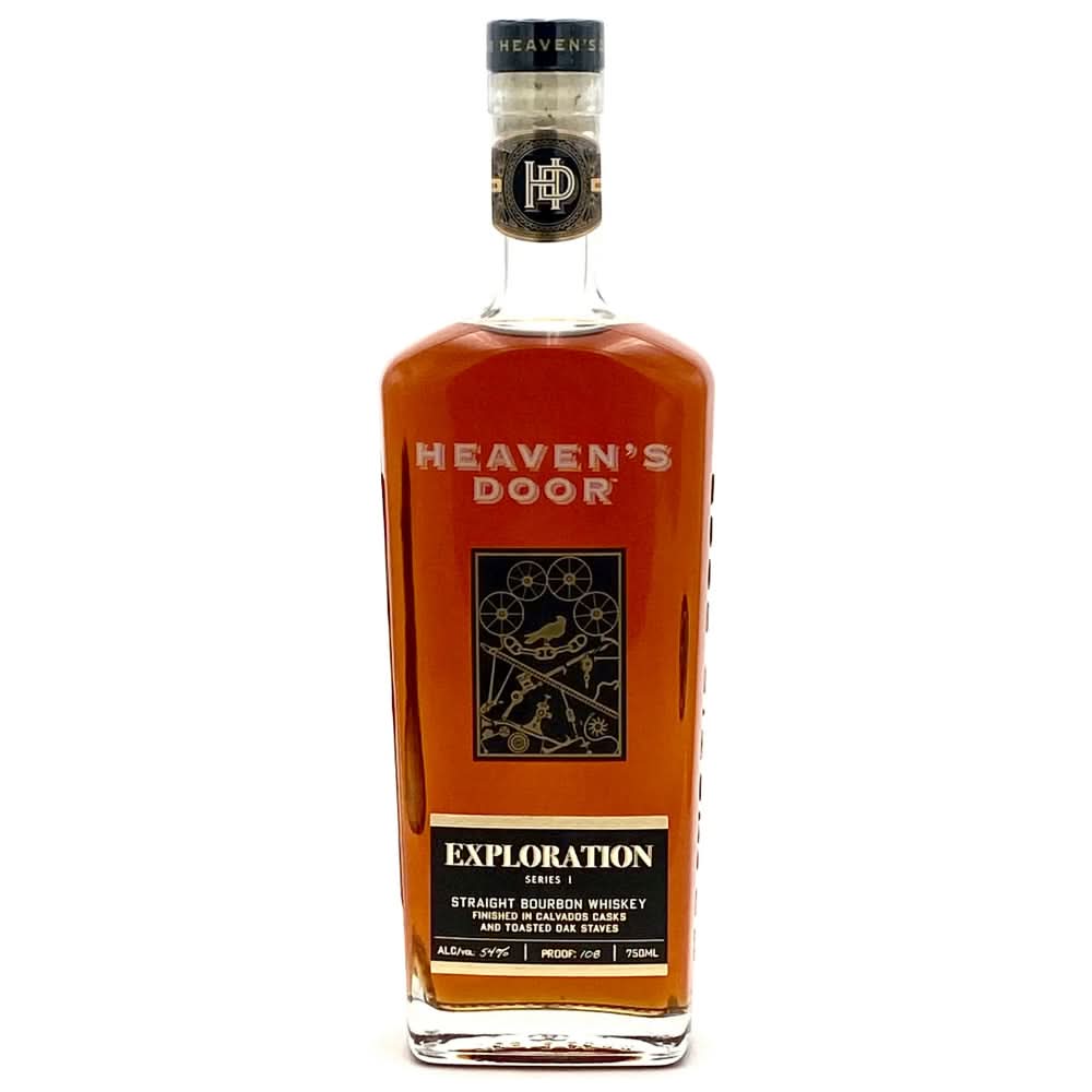 Heaven's Door Exploration Series 1 Calvados Casks Finished Straight Bourbon Whiskey 750ml