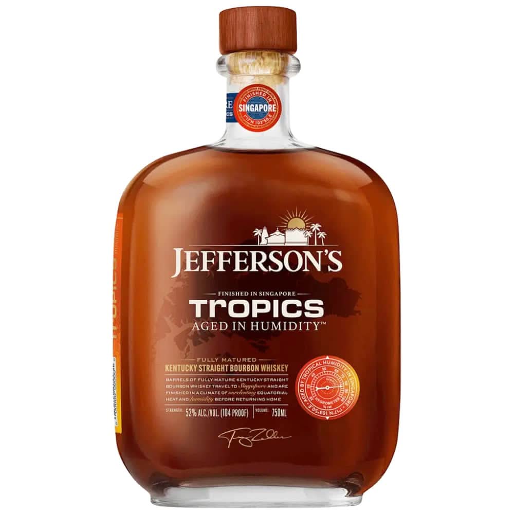 Jefferson's Tropics Aged In Humidity Kentucky Straight Bourbon Whiskey 750ml