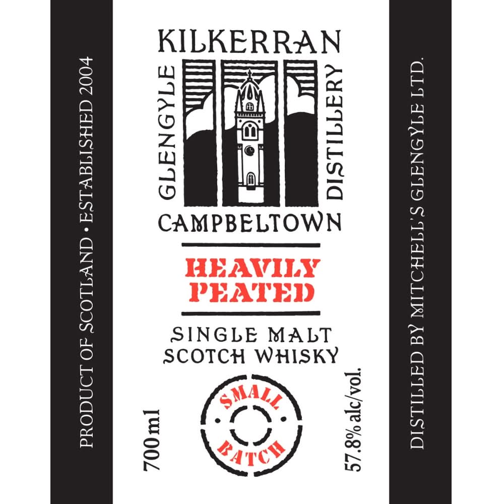 Glengyle Distillery Kilkerran Heavily Peated Batch 10 Single Malt Scotch Whisky 750ml