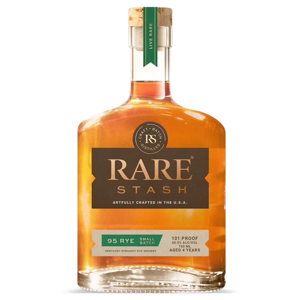 Rare Stash 95 Rye By Dustin Poirier Whiskey 750ml