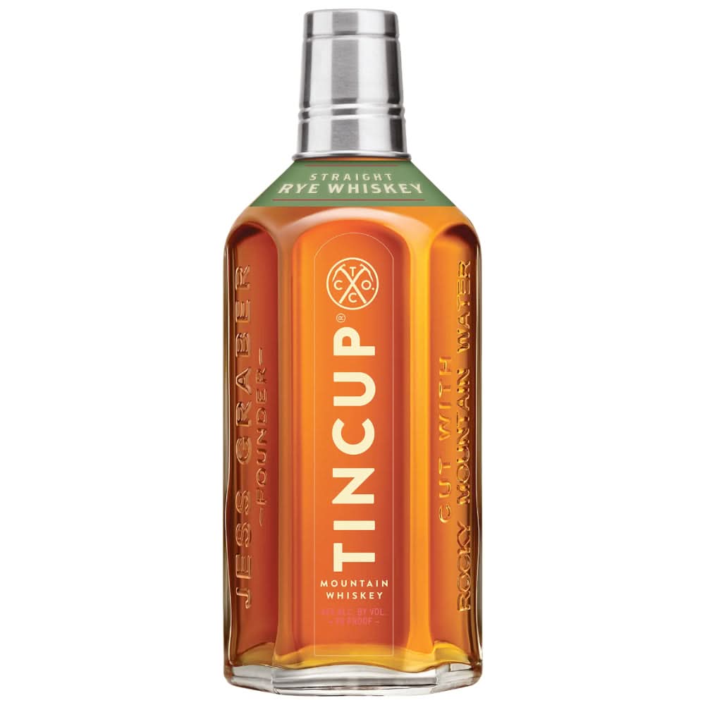 Tincup 10 Year Old Straight Rye Whiskey 750ml