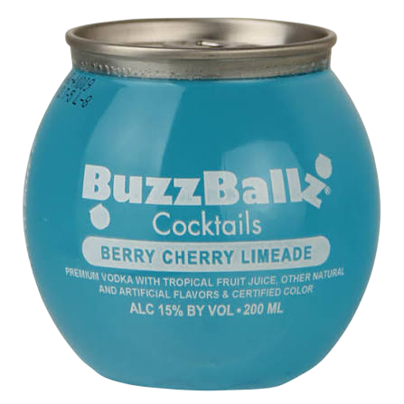 BuzzBall Cocktails Berry Cherry Limeade 24 PACK 200 ml