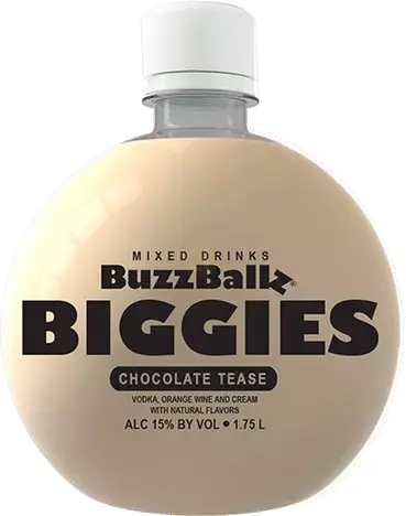 Buzz Ballz Biggies Choclate Tease 1.75Lt
