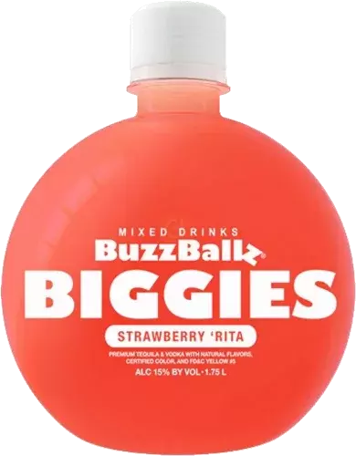Buzz Ballz Biggies Strawberry Rita 1.75Lt