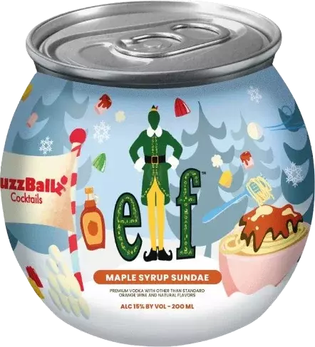 Buzz Ballz Elf Maple Syrup 200ml