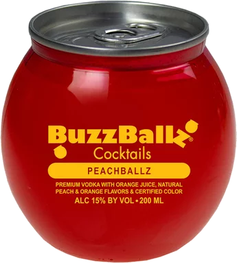 Buzz Ballz Peachballz 200ml Bundle 3-Pack