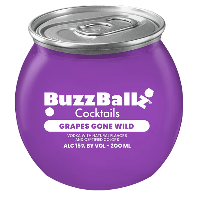 Buzzballz Cocktails Grape Gone Wild Cocktail 200ml