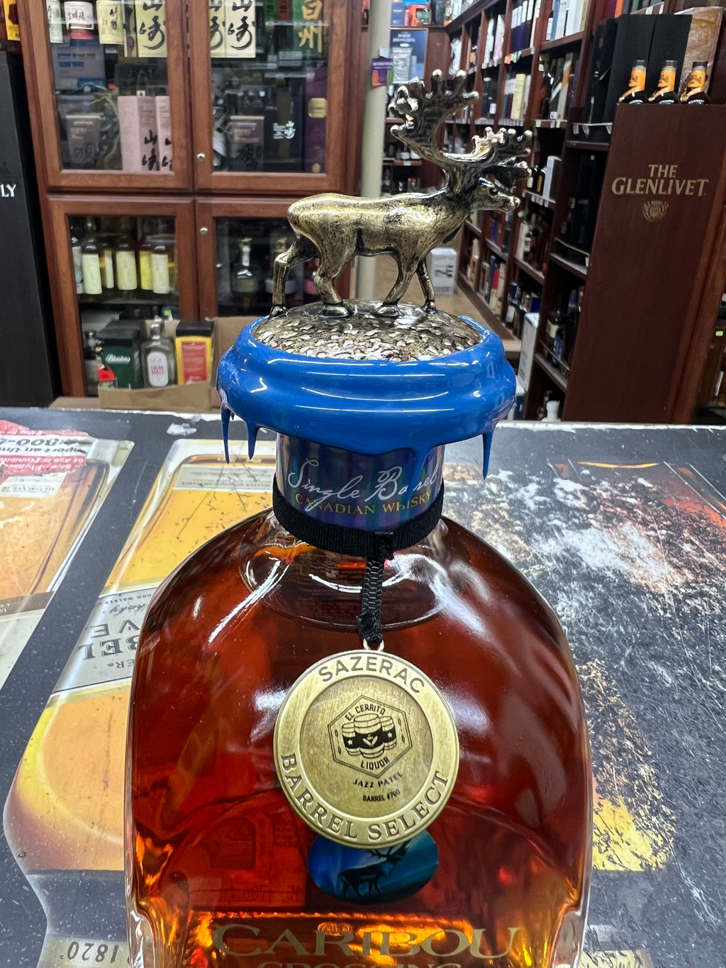 Caribou Crossing Single Barrel El Cerrito Liquor Store Pick Canadian Whisky 750ml